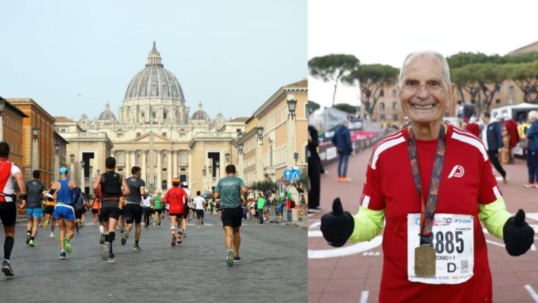 Marathon de Rome : à 93 ans, un italien boucle encore les 42,195 km 14 Marathon de Rome : à 93 ans, un italien boucle encore les 42,195 km