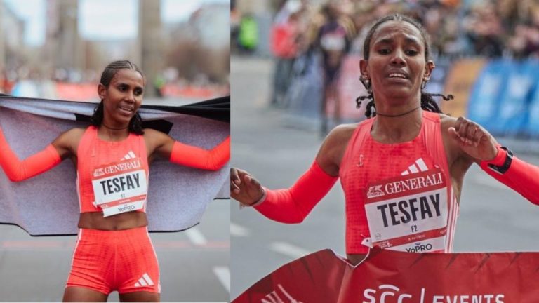 Fotyen Tesfay affole le marathon à Barcelone avec le 2e chrono de l’histoire dès ses débuts