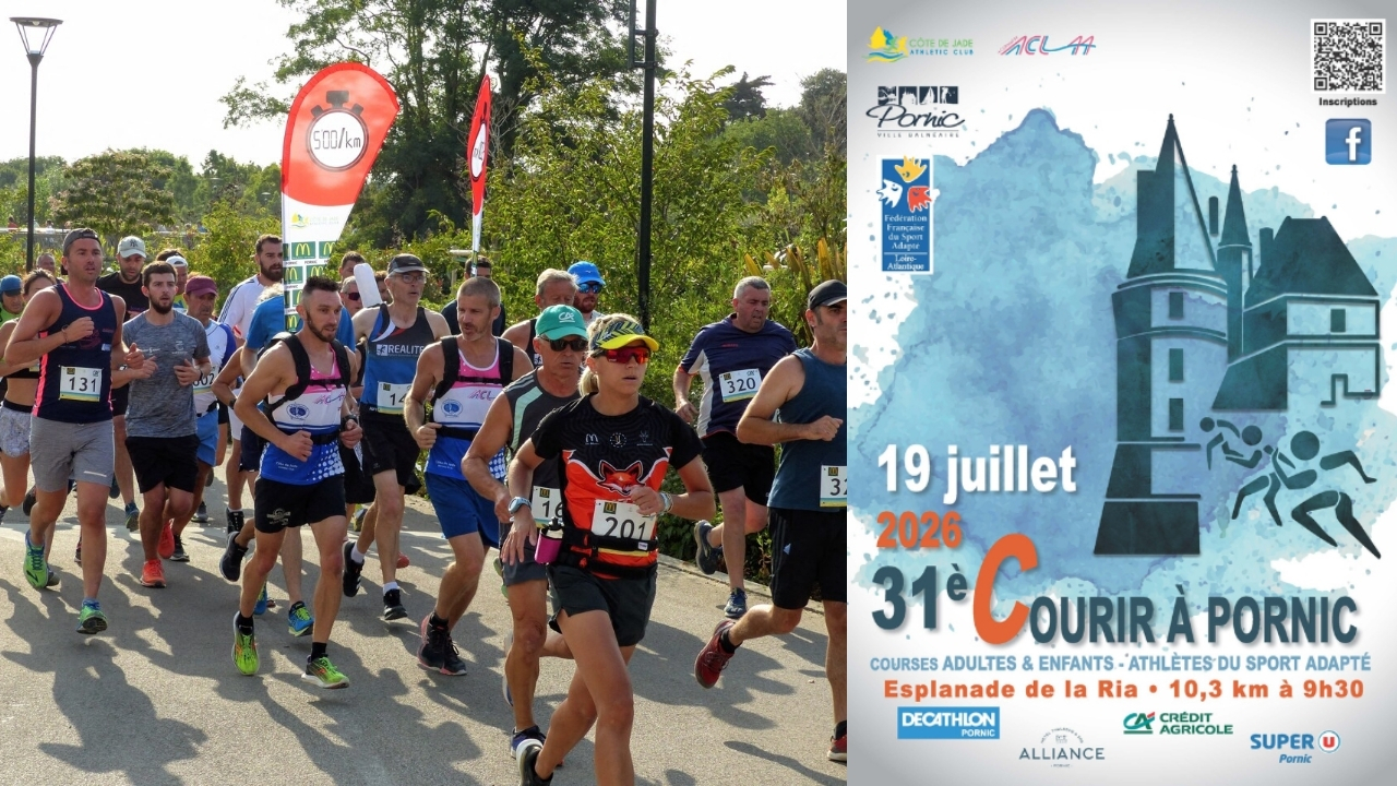 Courir à Pornic : 1200 coureurs attendus pour la 31ème édition