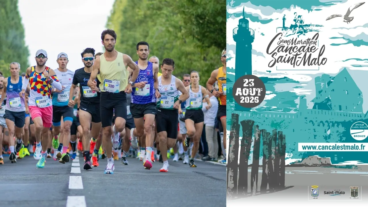 Semi-marathon Cancale-Saint-Malo : 7000 coureurs attendus sur l’un des parcours les plus spectaculaires de Bretagne