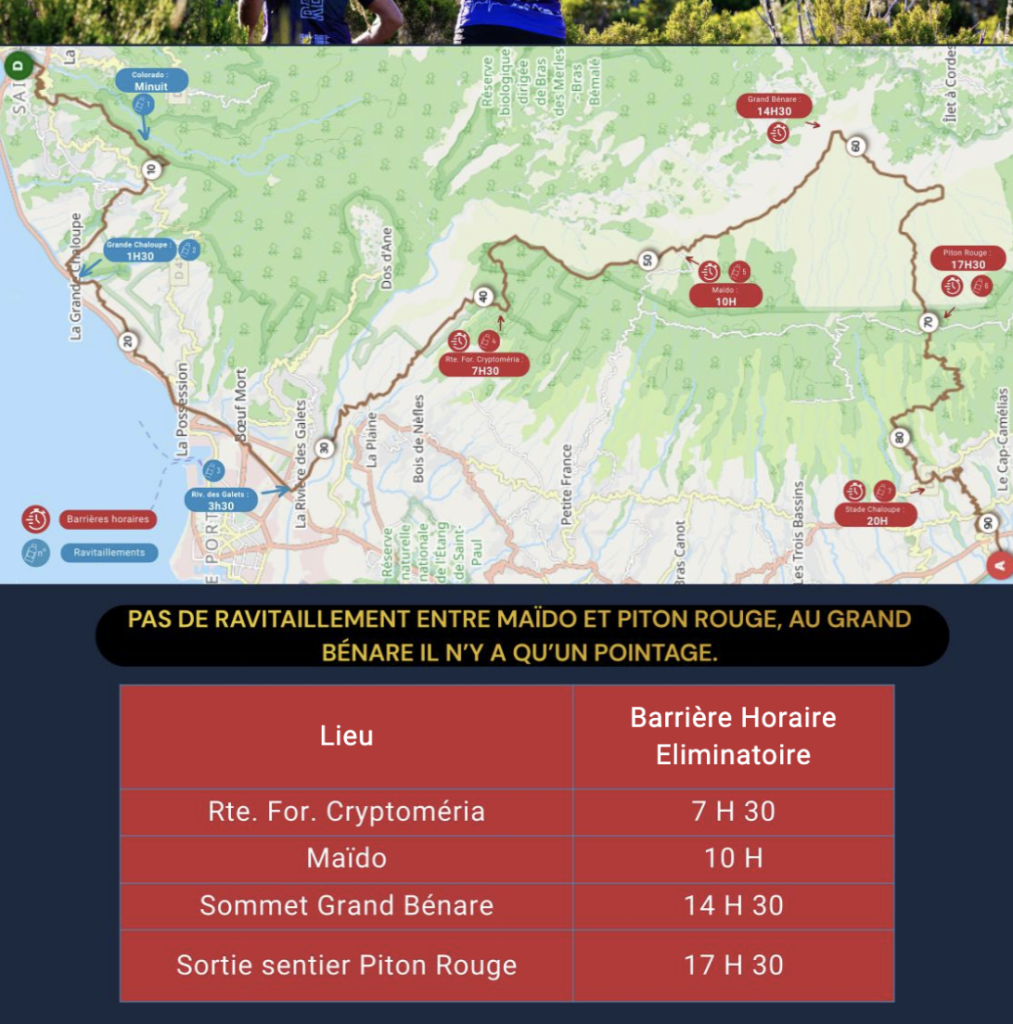 Leu Oxygène Trail : 1000 coureurs pour la deuxième édition à La Réunion 6 parcours Leu oxygene trail 2026
