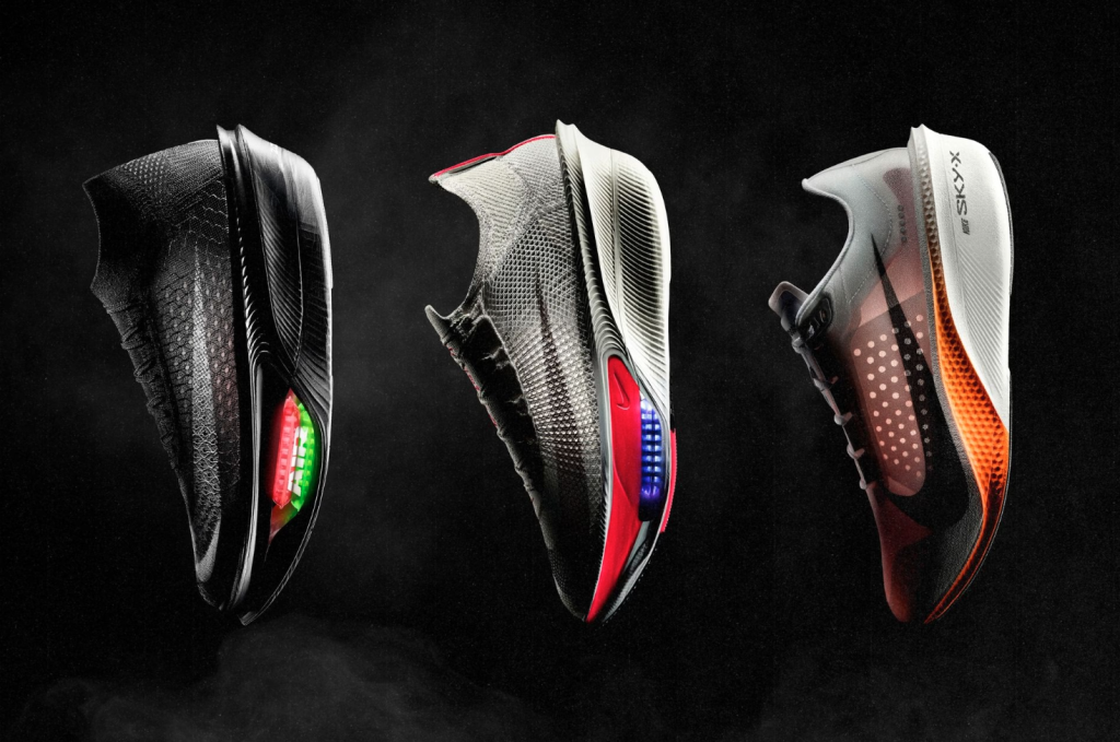 Nike dévoile une nouvelle gamme running avec trois chaussures carbone très différentes 3 Alphafly 4, Apex, Swooshfly : Nike présente sa nouvelle génération de chaussures carbone