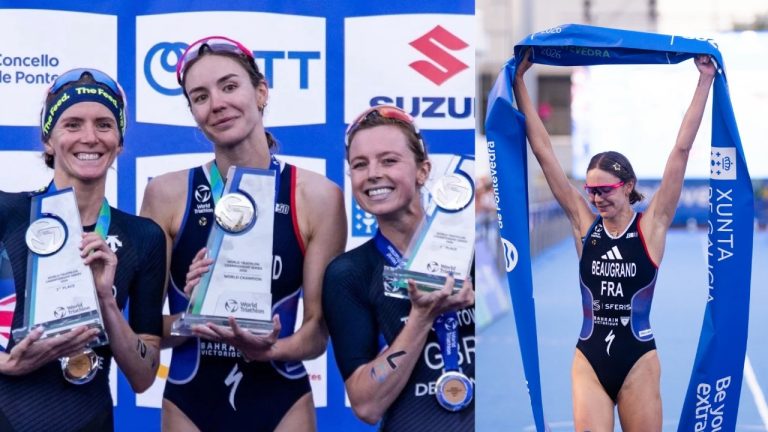 Cassandre Beaugrand décroche un deuxième titre mondial en triathlon