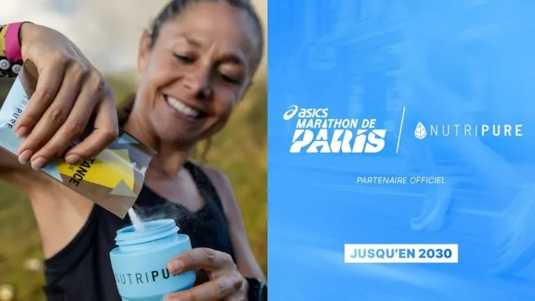 Nutripure devient partenaire officiel du Marathon de Paris jusqu’en 2030