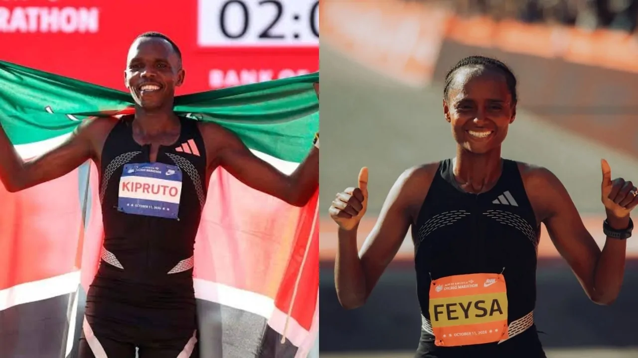 Marathon de Chicago 2026 : Amos Kipruto et Hawi Feysa sacrés, Jacob Kiplimo battu