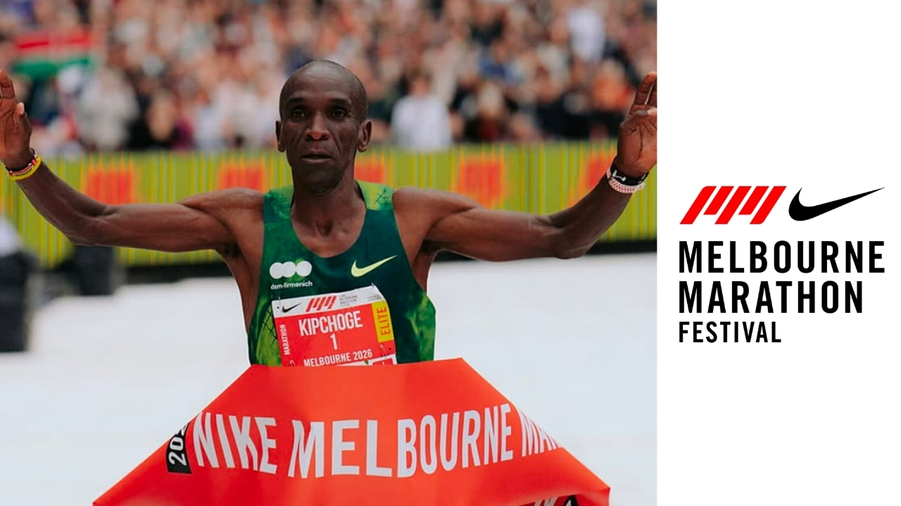 Eliud Kipchoge renoue avec la victoire au marathon de Melbourne à 41 ans
