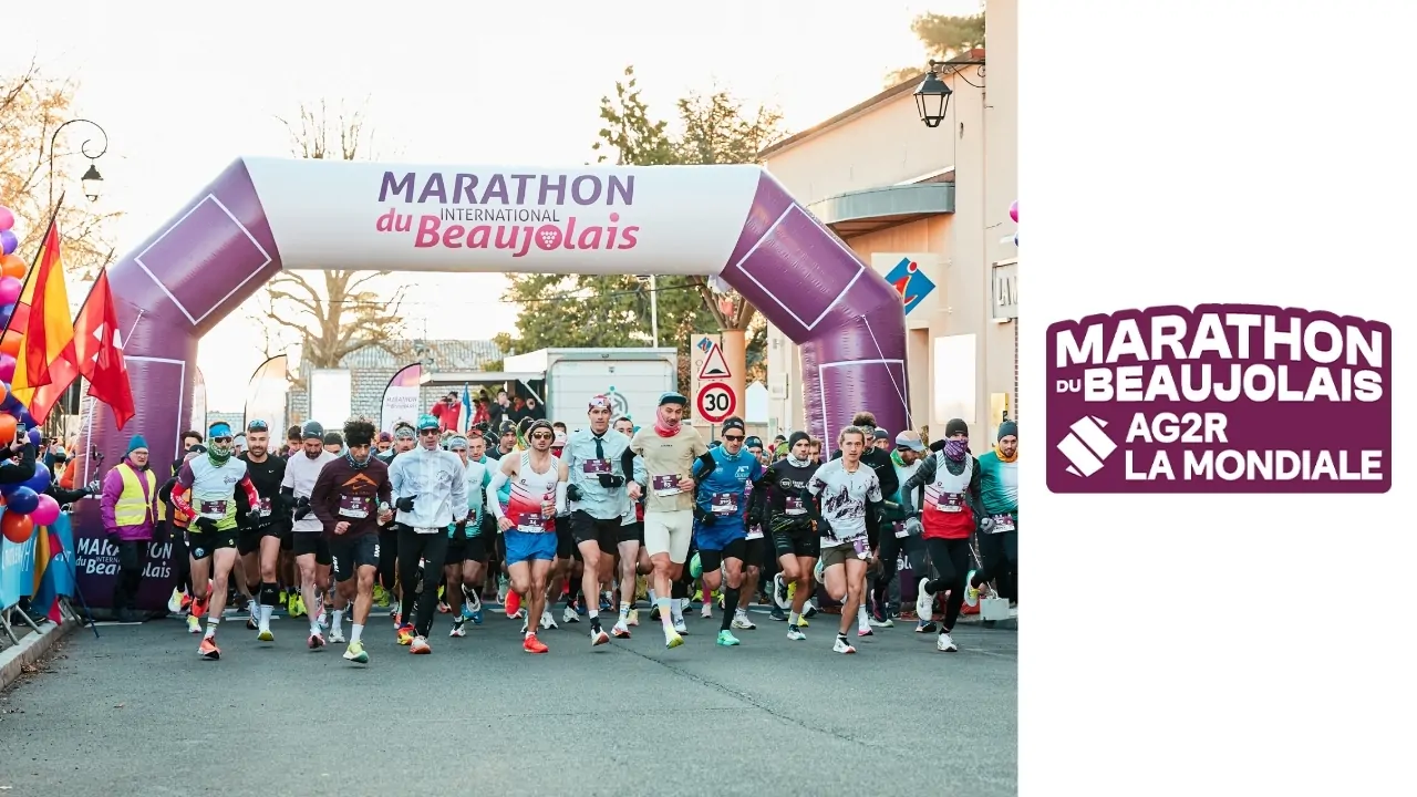 Marathon du Beaujolais 2026 : 35000 participants attendus les 21 et 22 novembre 1 Marathon du Beaujolais 2026 : 35000 participants attendus les 21 et 22 novembre