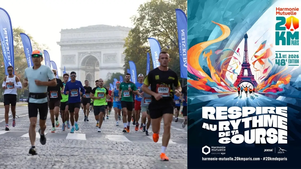 20 km de Paris 2026 : 35000 coureurs attendus pour une édition pleine de nouveautés 1 20 km de Paris 2026 : 35000 coureurs attendus pour une édition pleine de nouveautés
